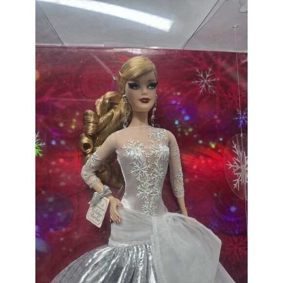 Mattel 2008 Holiday Barbie Collectable Doll Celebrating 20 Years Of Holidays NEW - Picture 3 of 13